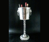 L'Hotel DuMont Paris Champagne Stand Chiller Ice Bucket Convertible Barware