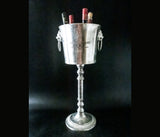 L'Hotel DuMont Paris Champagne Stand Chiller Ice Bucket Convertible Barware