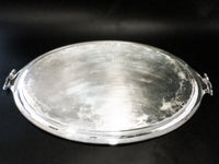 Art Deco Silver Plate Serving Tray Crichton Bros London