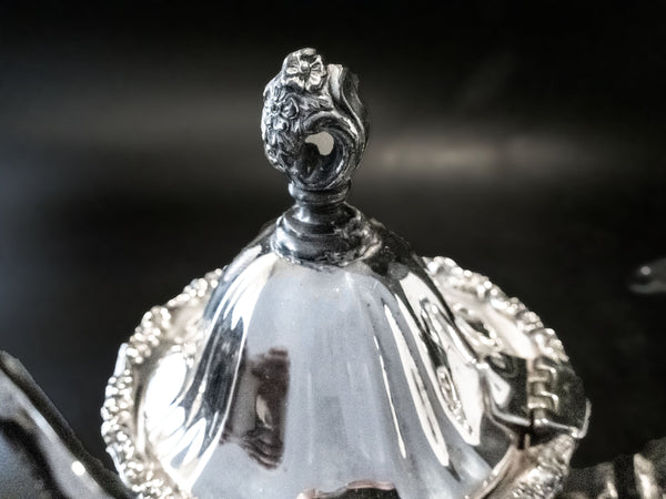 Vintage Silver Plate Coffee Tea Service Set Towle Grand Duchess