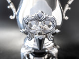 Vintage Silver Plate Coffee Urn Samovar With Burner 25 Cup Capacity IOB Ornate Tea and Coffee Sets