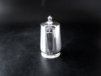 Vintage Sheraton Hotel Silver Soldered Teapot Hotel Military RR Silver