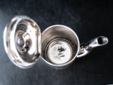 Vintage Sheraton Hotel Silver Soldered Teapot Hotel Military RR Silver