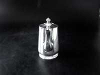 Vintage Sheraton Hotel Silver Soldered Teapot Hotel Military RR Silver
