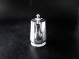 Vintage Sheraton Hotel Silver Soldered Teapot Hotel Military RR Silver