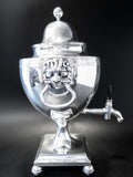Old Sheffield Plate Tea Coffee Urn Neoclassical Samovar Tea and Coffee Sets