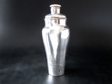 Antique Silver Plate Cocktail Shaker Golf Design Martini Shaker IOB