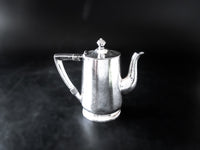 Vintage Sheraton Hotel Silver Soldered Teapot Hotel Military RR Silver