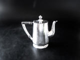 Vintage Sheraton Hotel Silver Soldered Teapot Hotel Military RR Silver