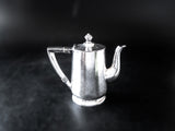 Vintage Sheraton Hotel Silver Soldered Teapot 2 Pints
