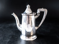 Hollywood Hotel Silver Soldered Teapot Reed And Barton Hotel Military RR Silver