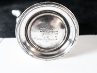 Hollywood Hotel Silver Soldered Teapot Reed And Barton Hotel Military RR Silver