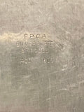 Vintage XL Silver Plate Butler Tray Oval Serving Tray Poole Lancaster Rose Trays