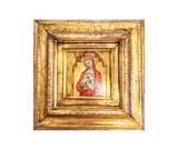 Gilded Framed Oil Painting Saint Mary Magdalen Antique Style