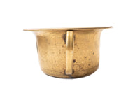 Central Pacific Railroad Large Brass Chamber Pot