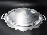 Vintage Silver Plate Tray Oval Serving Tray By Towle Trays