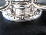 Silver Plate Epergne Vase Candle Holder Spritzer And Fuhrmann