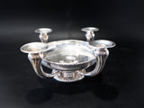 Silver Plate Epergne Vase Candle Holder Spritzer And Fuhrmann Silver And Silverplate