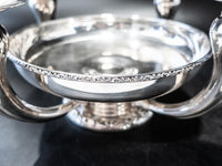 Silver Plate Epergne Vase Candle Holder Spritzer And Fuhrmann Silver And Silverplate