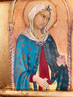 Gilded Framed Oil Painting Saint Lucy Antique Style Paintings And Art