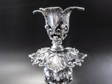 Large Silver Plate Epergne Candelabra Reed And Barton 165 With Dust Bag