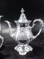 Christopher Wren Silver Plate Tea Set Coffee Service Wallace Tea and Coffee Sets