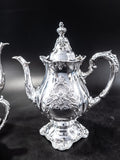 Christopher Wren Silver Plate Tea Set Coffee Service Wallace Tea and Coffee Sets
