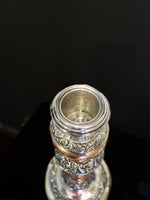 George IV Silver Plate Candle Holder Pair Old Sheffield Plate Candle Sticks Candles And Candelabra
