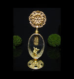Ormolu Perfume Bottle Gold Gilt French Filigree Gilt